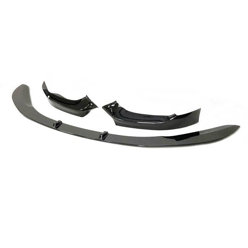 Performance Front bumper Lip spoiler for BMW F20 / F21 LCI M Sport (15-19), glossy black