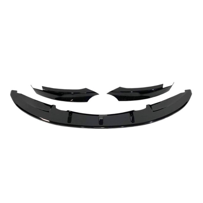 Front Bumper Lip for BMW E82 / E88 with M-Sport, glossy black