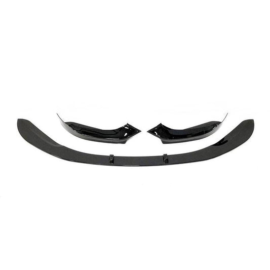 Performance Front bumper Lip spoiler for BMW F20 / F21 LCI M Sport (15-19), glossy black